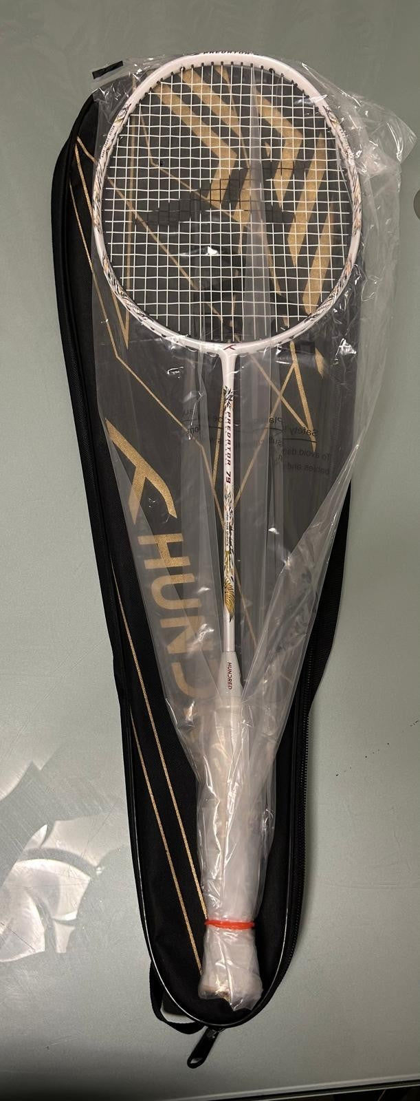 Hundred Predator 79/82 Extra Strong Graphite Badminton Racket ≤38 |4U | Premium