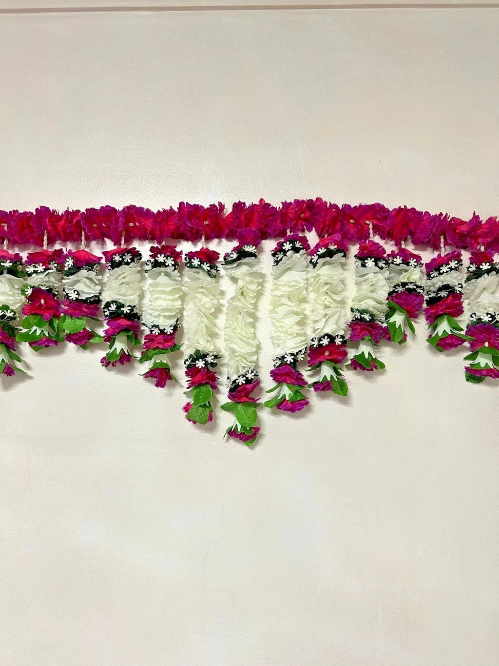 New Indian handcrafted toran door hangings decor wedding mehndi party Diwali RED