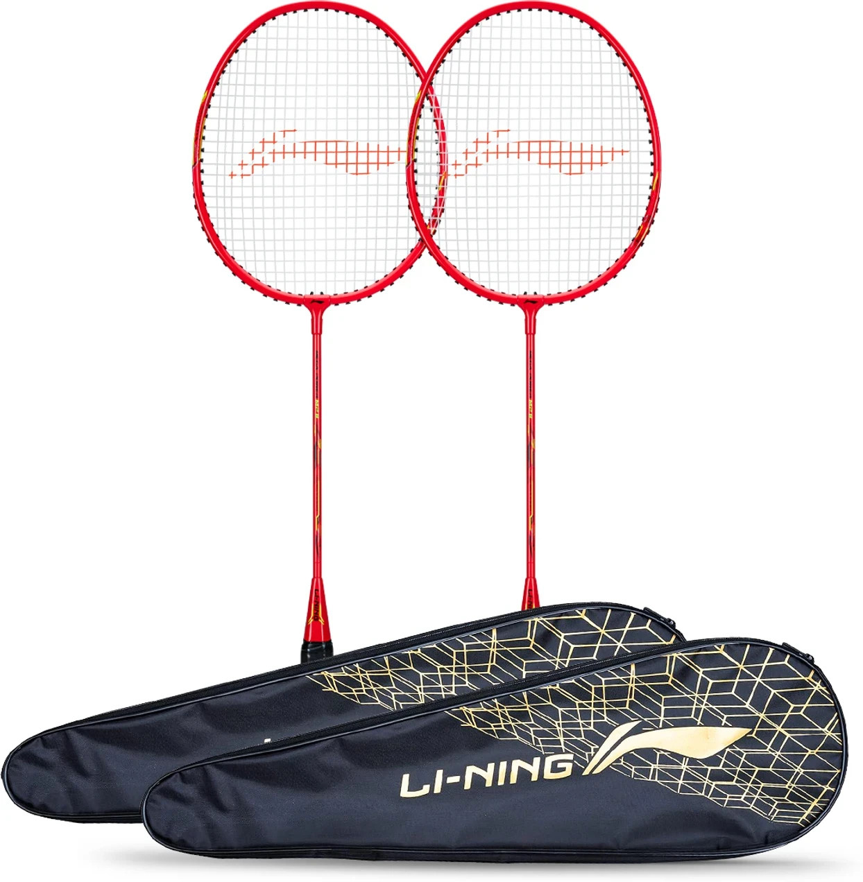 LI-NING Mega Power MP 8 - Pack of 1 Full Covers Multicolor Strung Badminton