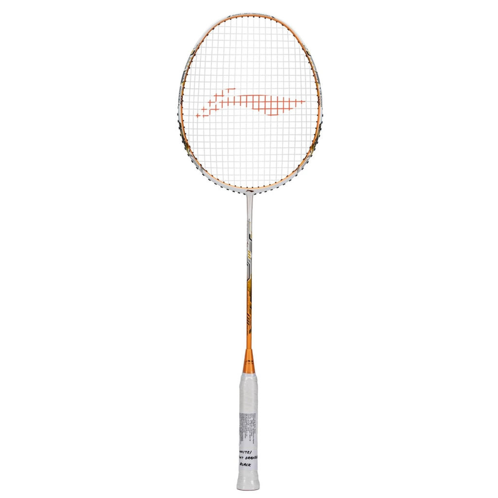 LI-NING Air -Force 78 G3 White/Orange Strung Badminton Racquet Pack of: 1, 78g
