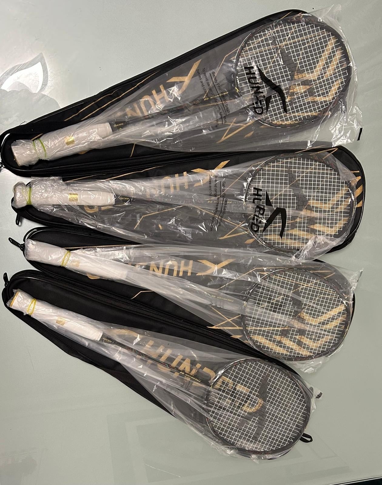 Hundred Predator 79/82 Extra Strong Graphite Badminton Racket ≤38 |4U | Premium