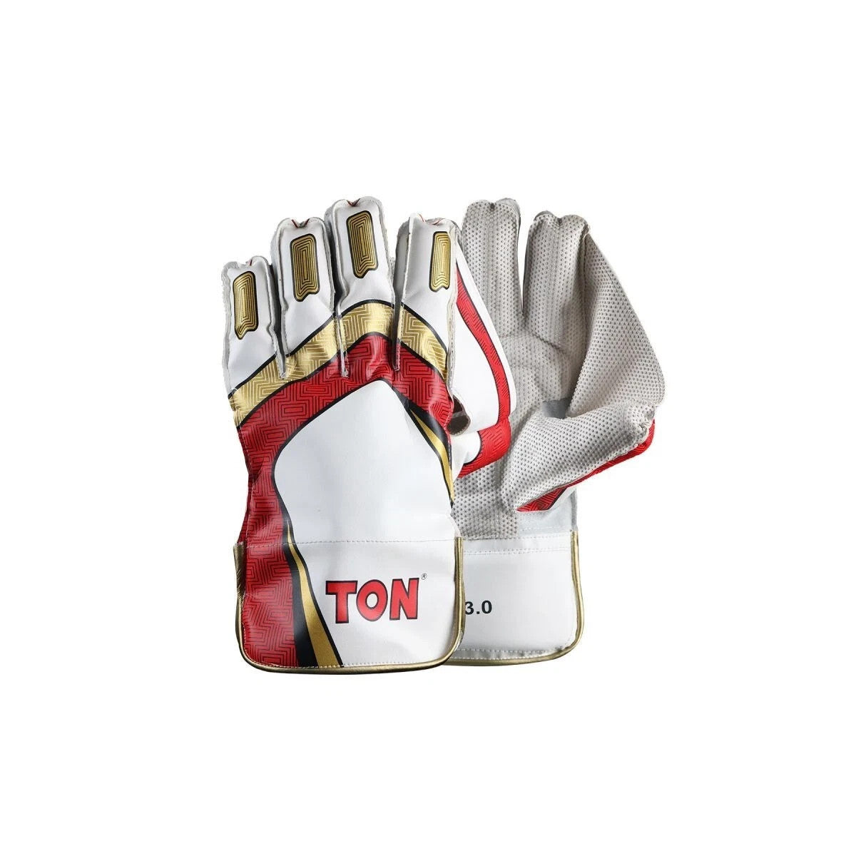 TON Pro 3.0 Cricket Wicket Keeping Gloves for MEN - Premium Quality with CASE