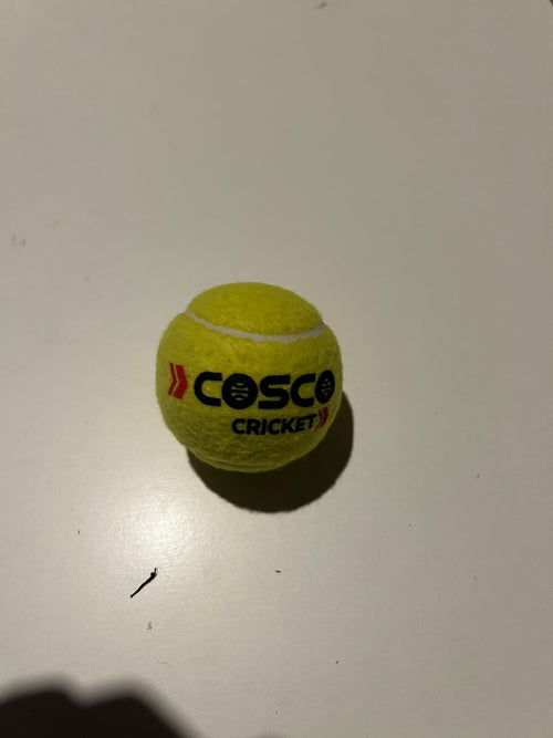 COSCO TENNIS CRICKET BALL LT-WT GREEN Pack of 6 Balls - 1 BOX