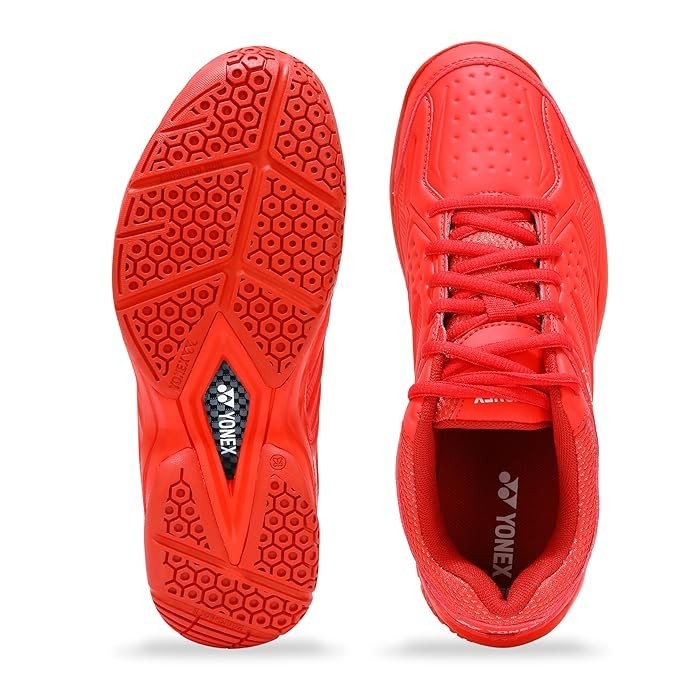 Yonex TRU Cushion Drive-I UNISEX Badminton Shoes RED Size-9 | Original | PREMIUM