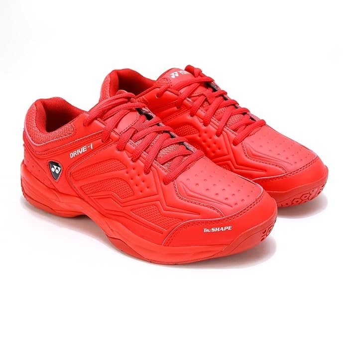Yonex TRU Cushion Drive-I UNISEX Badminton Shoes RED Size-9 | Original | PREMIUM