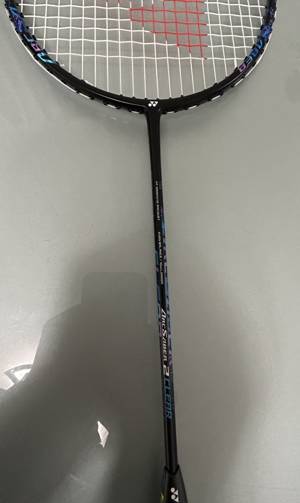 Yonex Arcsaber 2 Clear Badminton Racket Black/Blue/Pink 4UG4 With case