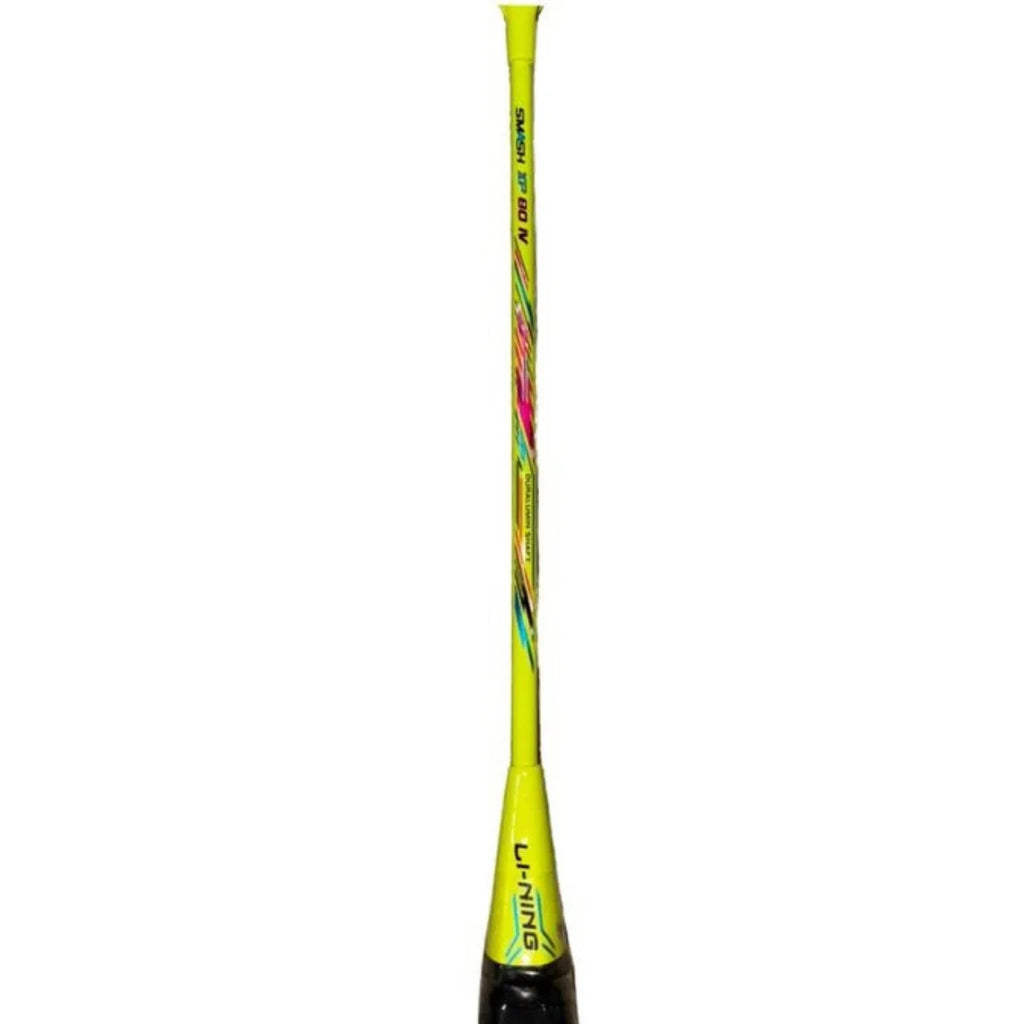 LI-NING Smash XP 70/80 IV Badminton Racket Strung Full Cover Multicolor NEW