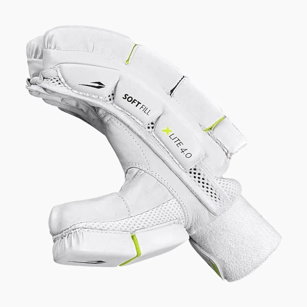 2026 DSC Cricket Xlite 4.0 Batting Gloves - White - Free P&P
