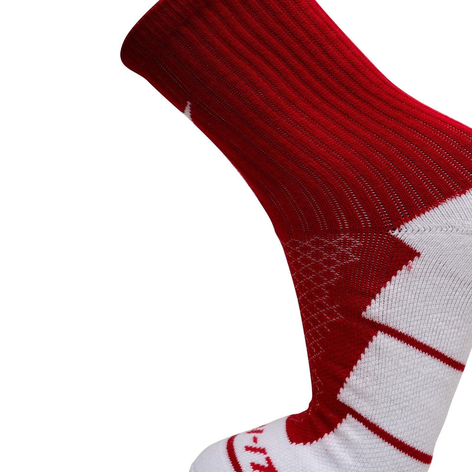 Li-Ning Step Socks Men’s High Quarter Sports Socks 22–24cm – Blue/Red available
