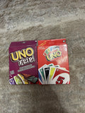 Uno Original and Uno Flip Card Games, Combo Pack of 2 - brand new - Huge stock