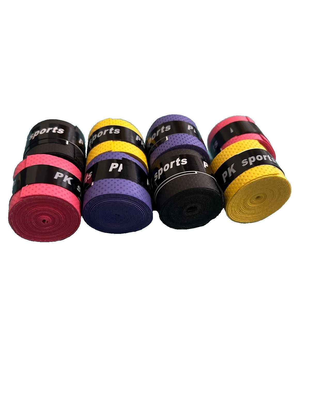 Badminton Replacement Grip - Pack of 8 – Breathable,Comfortable Grip Multicolour