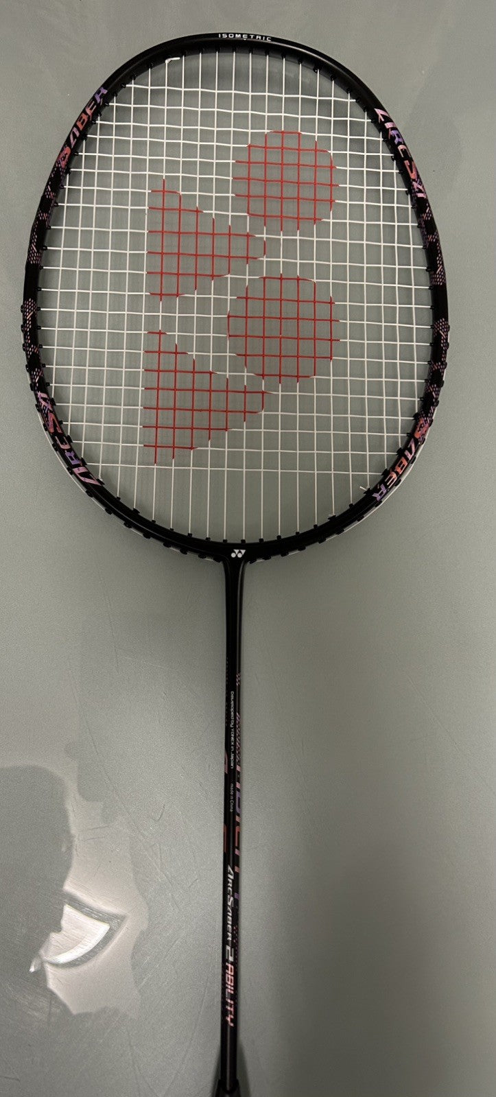 Yonex ArcSaber 2 Ability, Badminton Racket, Pre Strung, Black Pink, 4UG4