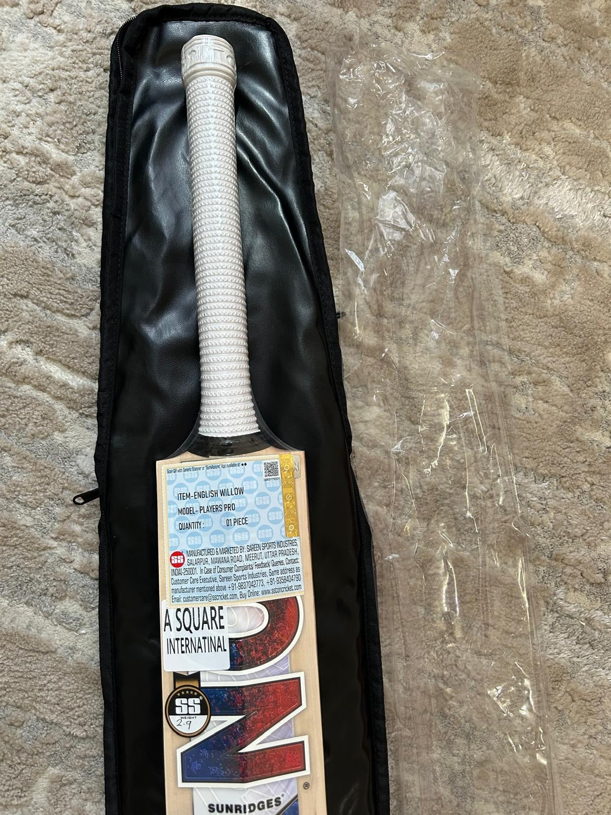 SS TON Phil Salt Pro Players Edition Cricket Bat –Laser Grains,Explosive Ping 🚀