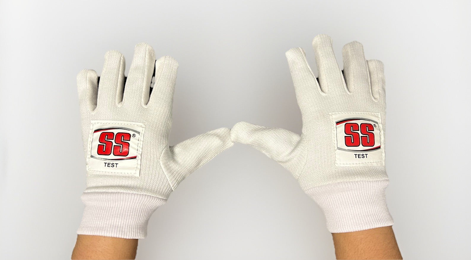 SS Test Cricket Plain Cricket Wicket Keeping Inner Gloves - Free P&P Size - Boys