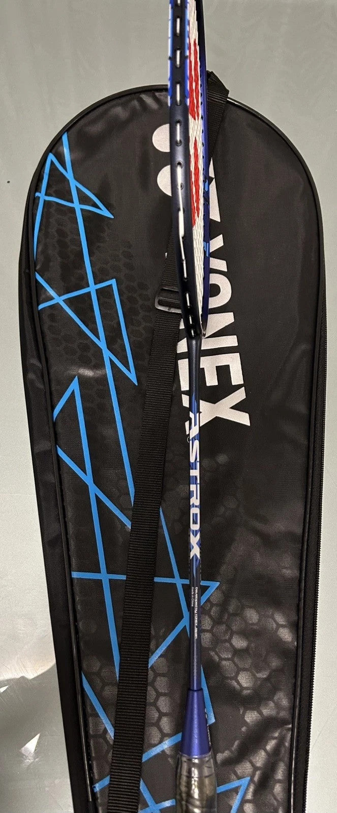 Yonex Astrox 01 Clear Badminton Racket | Strung | 4UG4 | Blue/Black | Case | NEW
