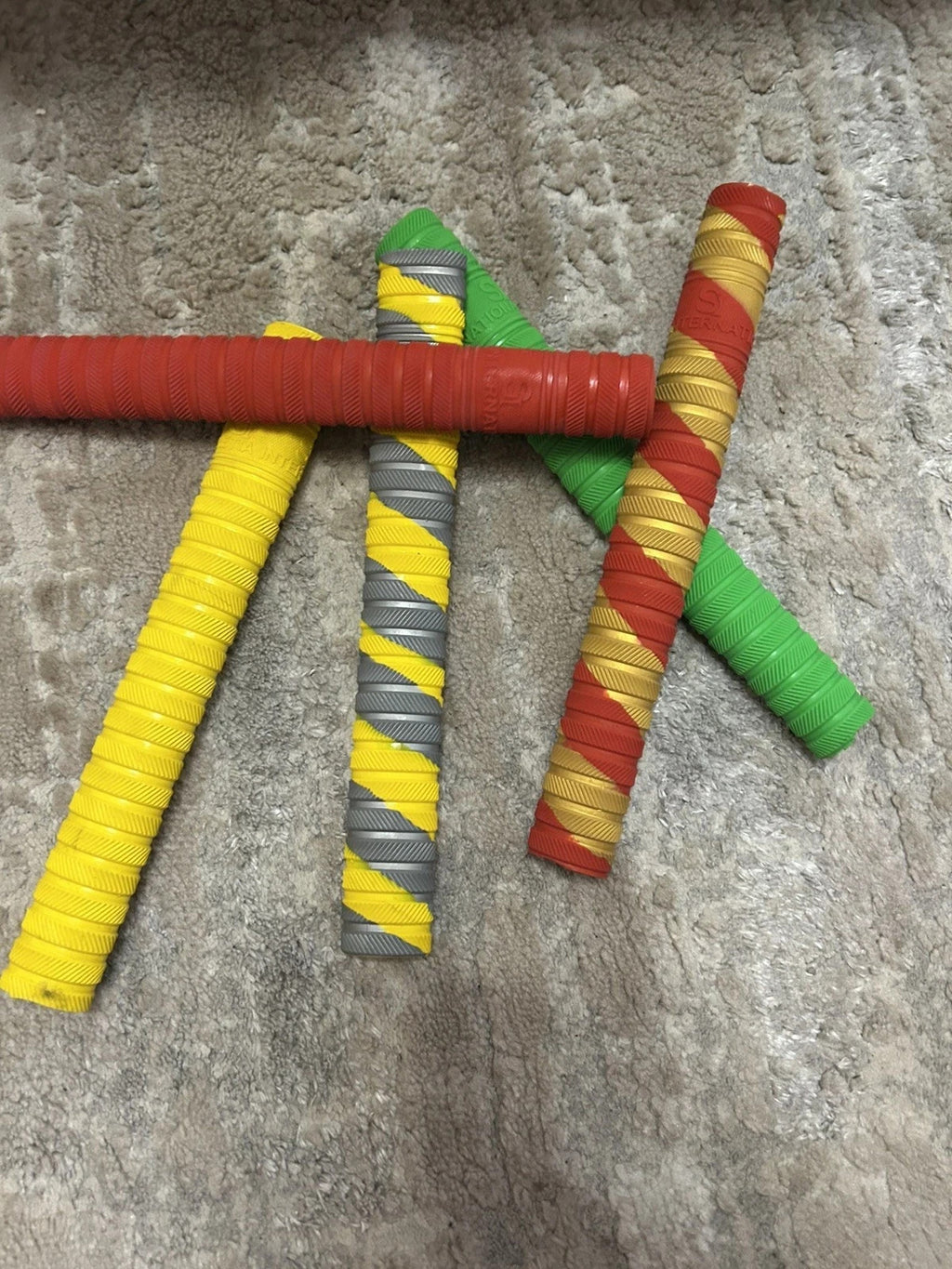 5x RING CHEVRON Players Cricket Bat Grips Top Quality & Great Value- Assorted