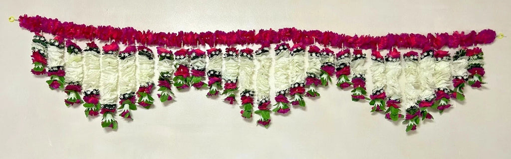 New Indian handcrafted toran door hangings decor wedding mehndi party Diwali RED