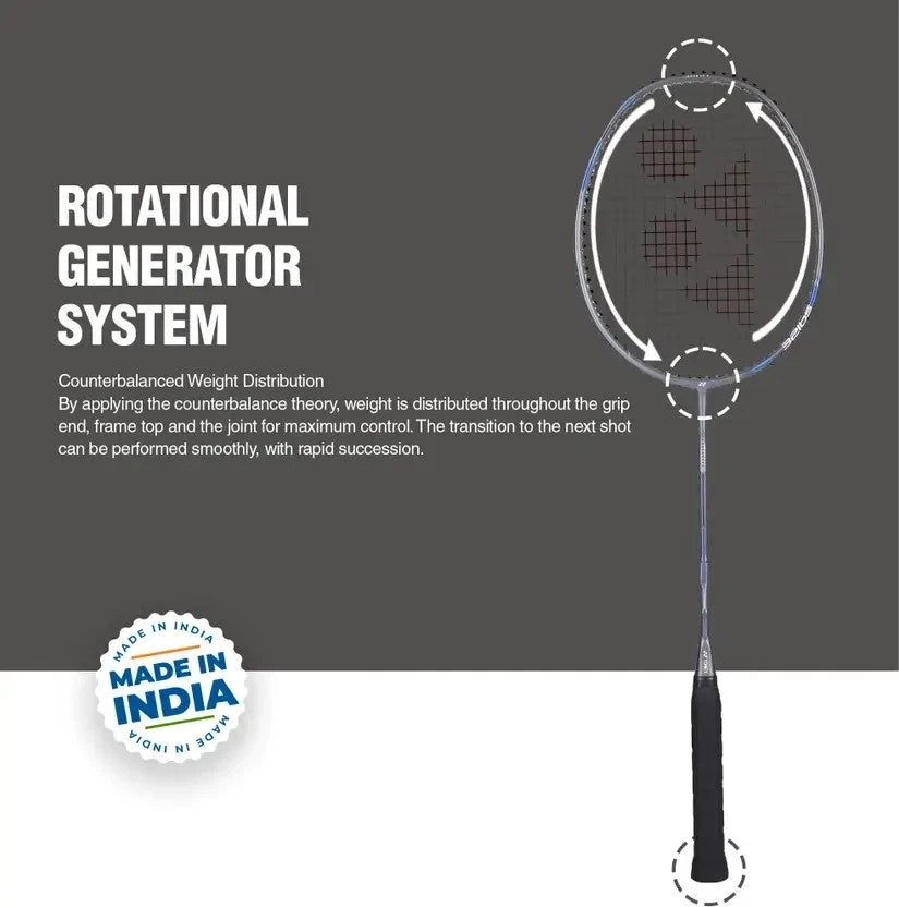 YONEX badminton racquet Astrox Attack 9 Strung- CASE Badminton Racquet Pack of 1