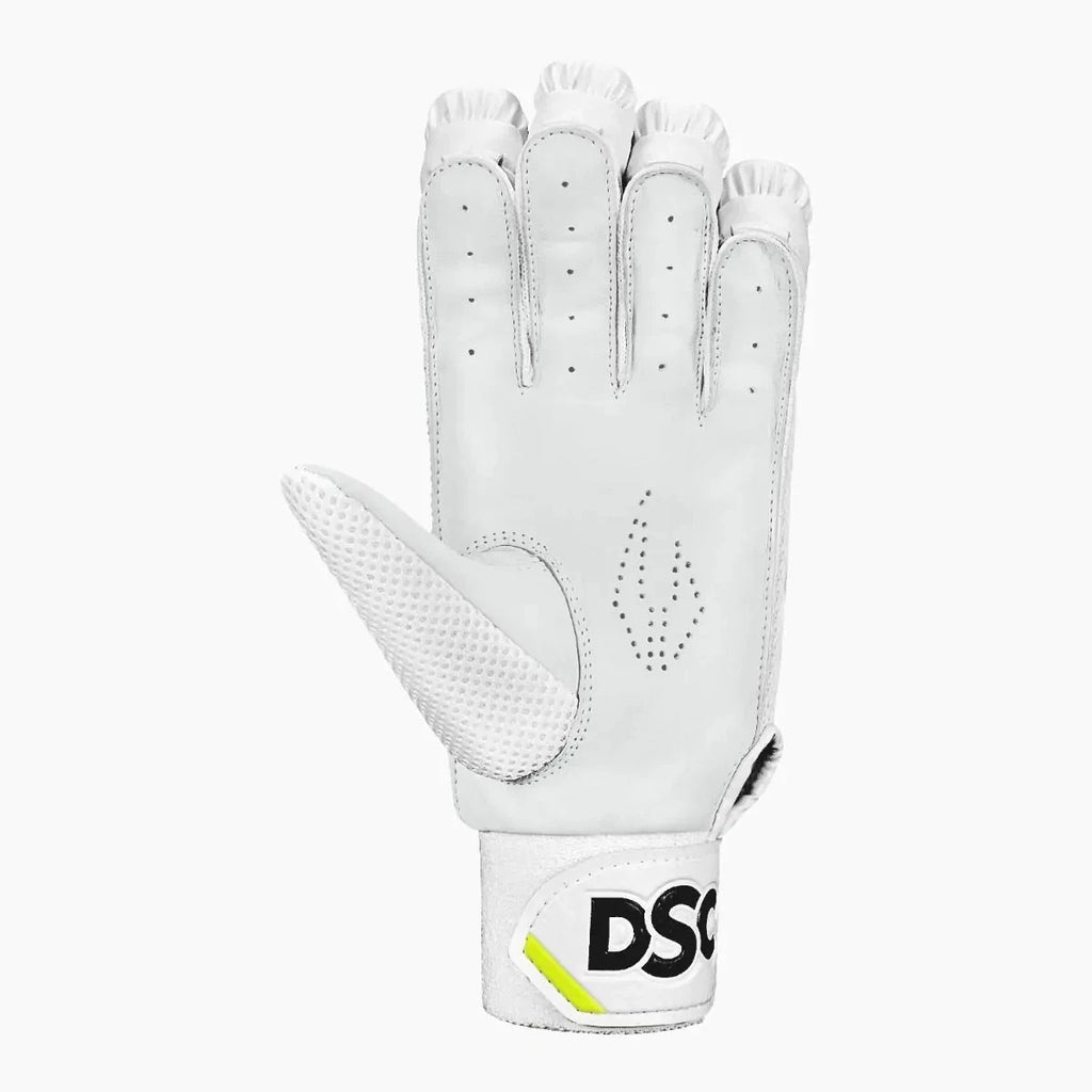 2026 DSC Cricket Xlite 4.0 Batting Gloves - White - Free P&P