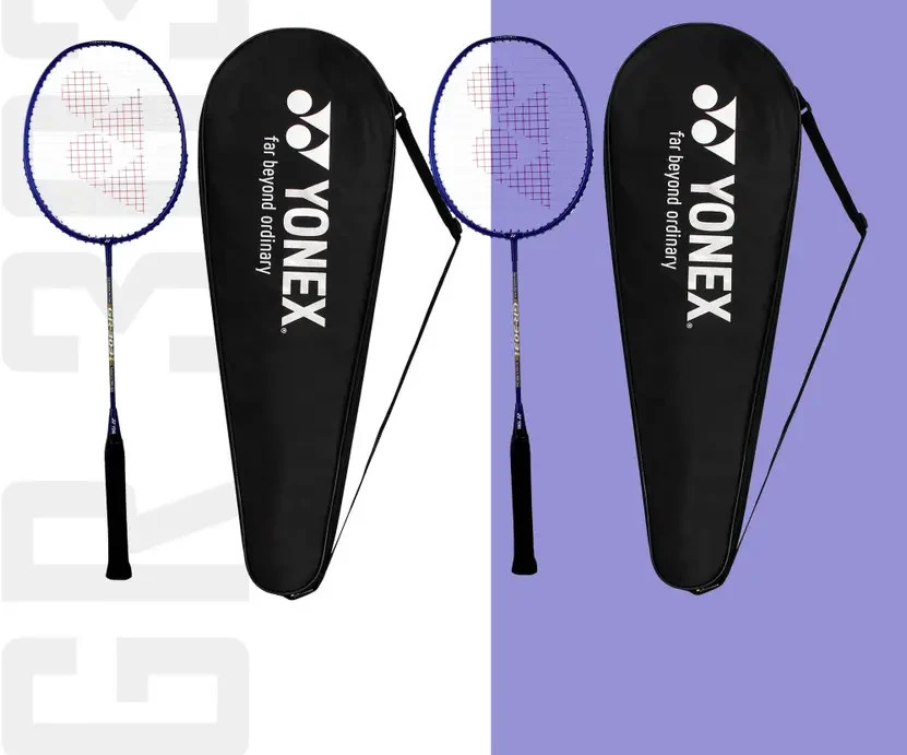 YONEX GR303i Strung Badminton Racquet (Pack of 2) | Quick Dispatch Assorted