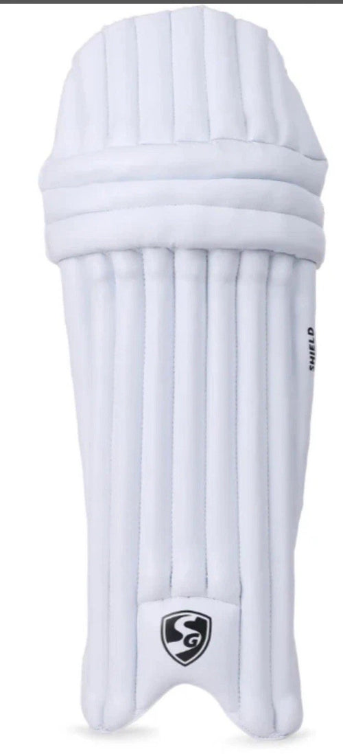 Cricket Batting Pads - SG Shield | Leg guards | Junior | White