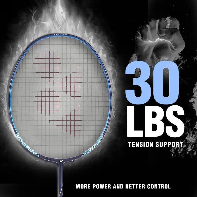 YONEX Muscle Power 33Light Blue Strung Badminton Racquet  (Pack of: 1) 4U | G4