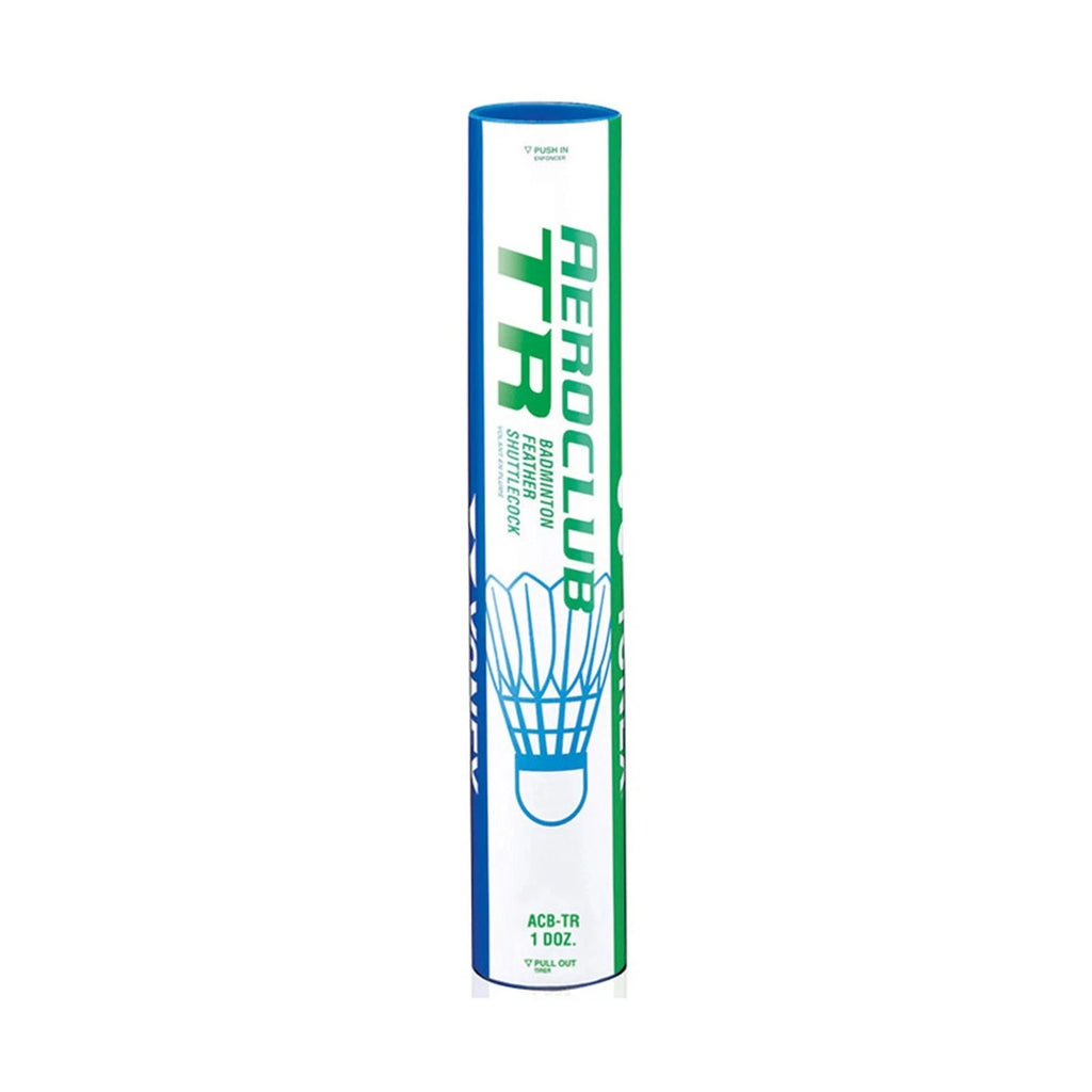 Yonex Aeroclub TR Feather Badminton Shuttlecocks Dozen - Premium Feather shuttle
