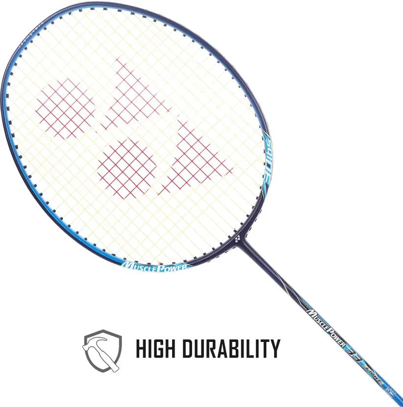 YONEX Muscle Power 33Light Blue Strung Badminton Racquet  (Pack of: 1) 4U | G4