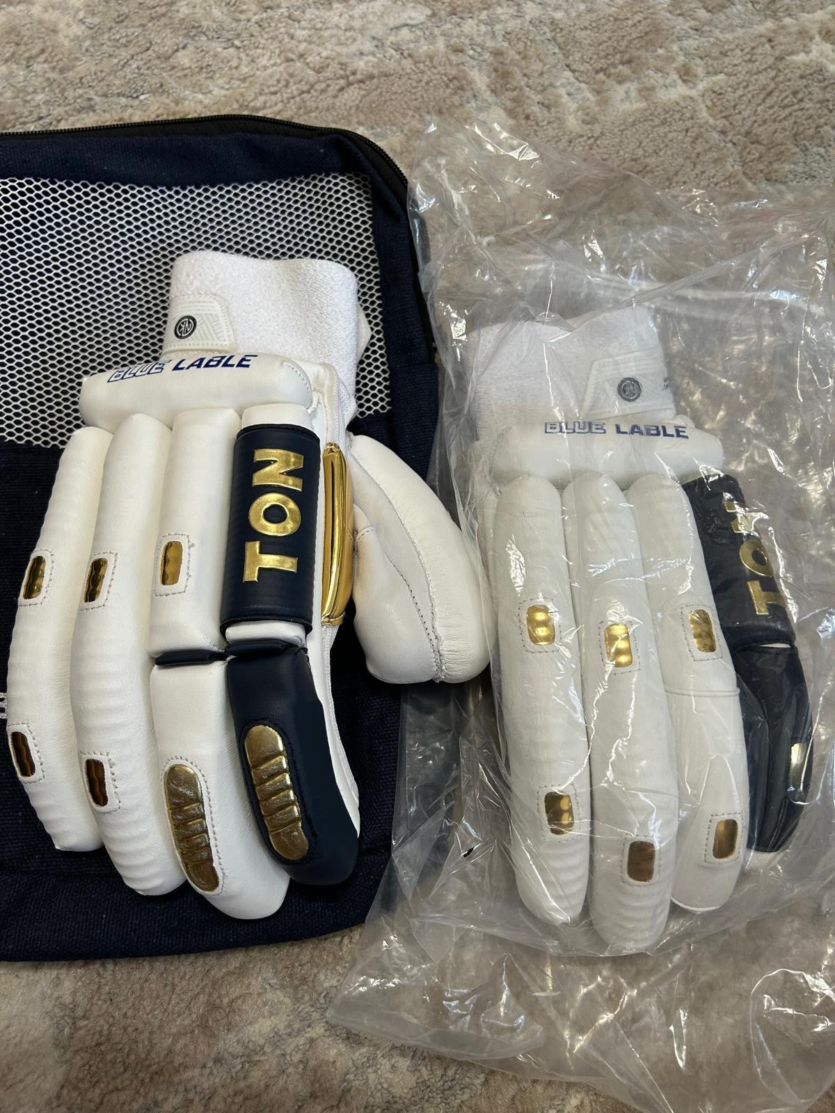 TON Player, Blue Label & Gold Edition Batting Gloves – Pro Quality 2026