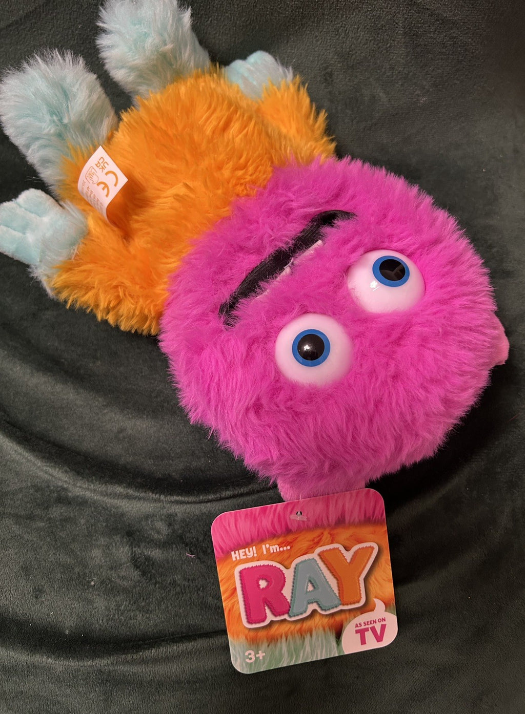 Ray TV Monster Plush Soft Cute Cuddly Fluffy Toy 26cm Gift | Quick and FREE POST