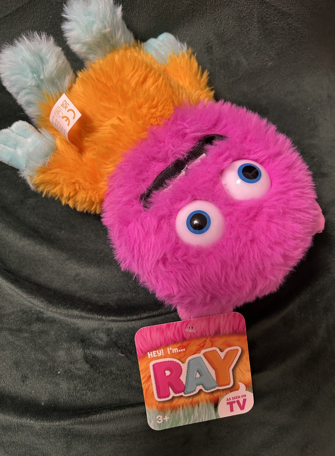 Ray TV Monster Plush Soft Cute Cuddly Fluffy Toy 26cm Gift | Quick and FREE POST