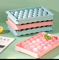 Round Ice Cube Trays | 33 Grid Molds Small | Ice Maker | Kitchen Tool Set | 2pcs