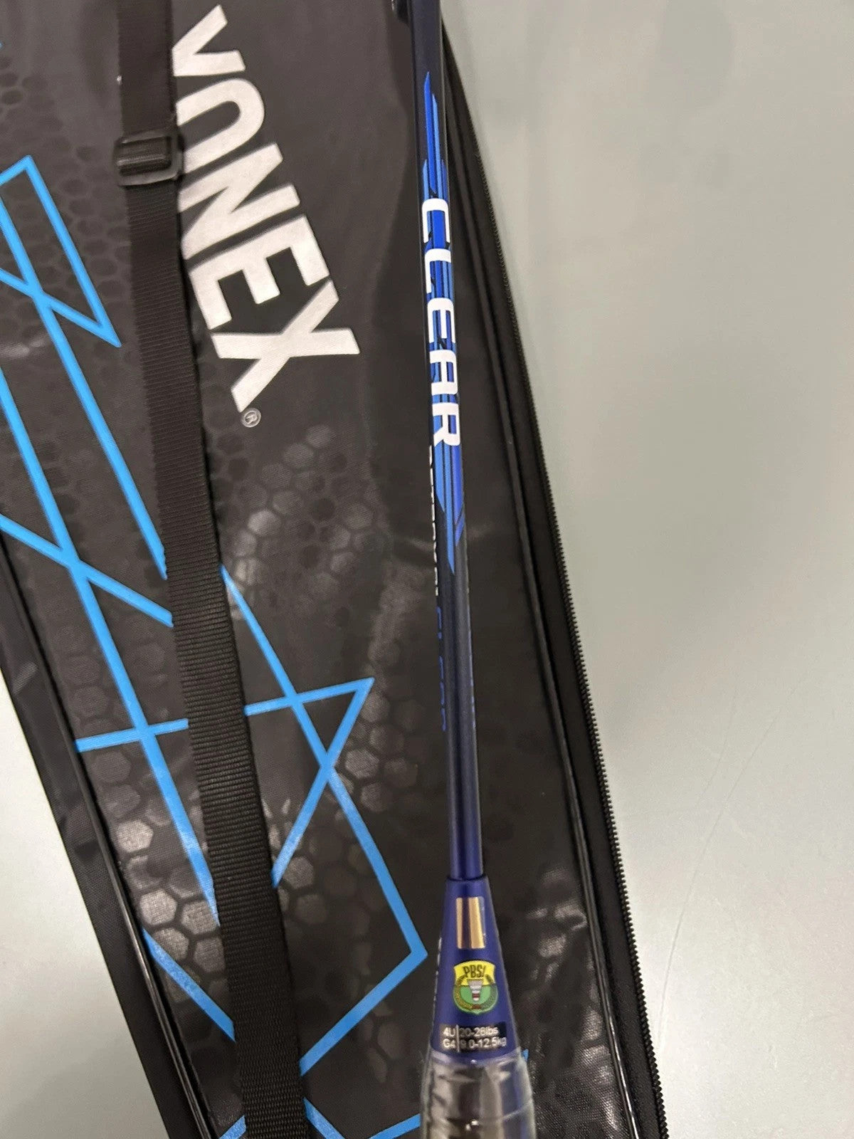Yonex Astrox 01 Clear Badminton Racket | Strung | 4UG4 | Blue/Black | Case | NEW