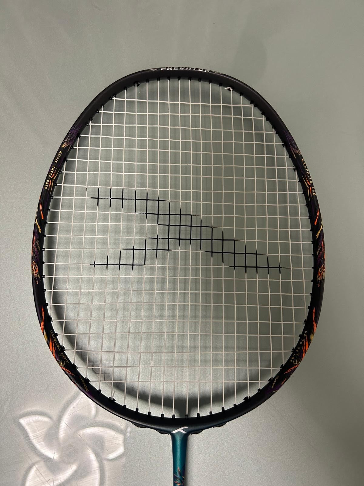 Hundred Predator 79/82 Extra Strong Graphite Badminton Racket ≤38 |4U | Premium