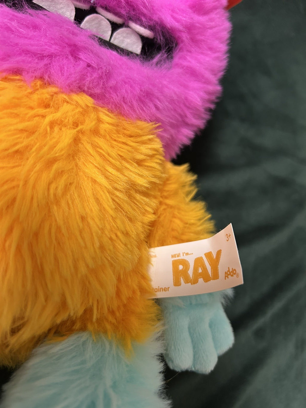 Ray TV Monster Plush Soft Cute Cuddly Fluffy Toy 26cm Gift | Quick and FREE POST