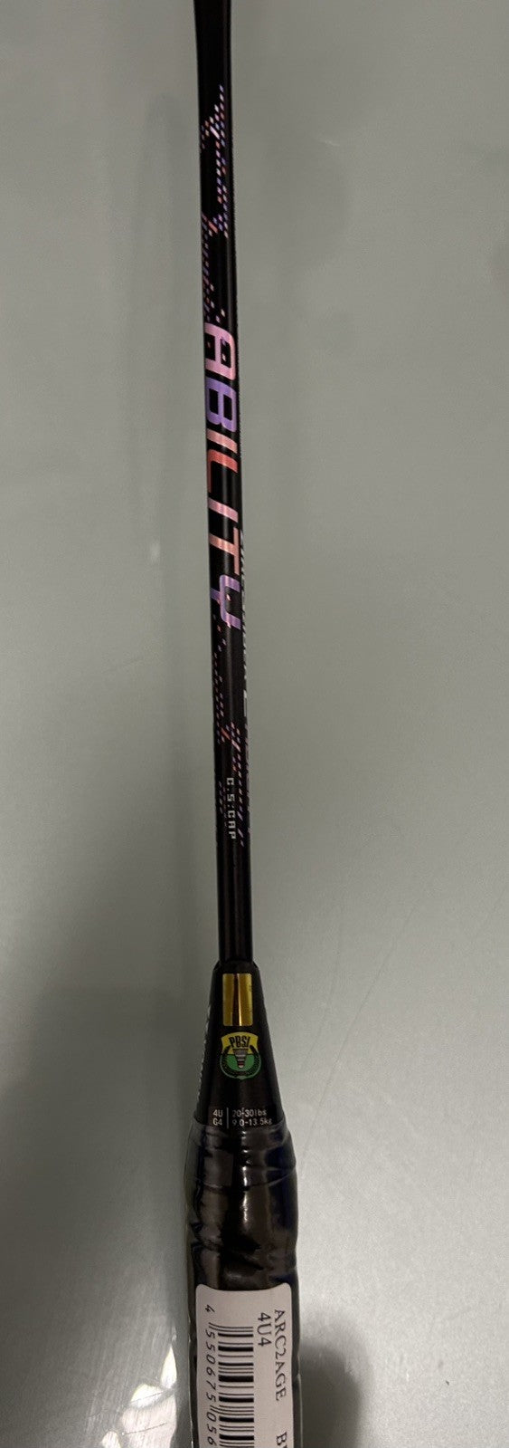 Yonex ArcSaber 2 Ability, Badminton Racket, Pre Strung, Black Pink, 4UG4