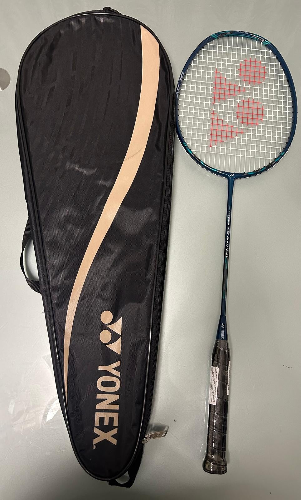 Yonex Nanoflare 800 Play Badminton Racket Deep Green - 4UG5 - strung with case