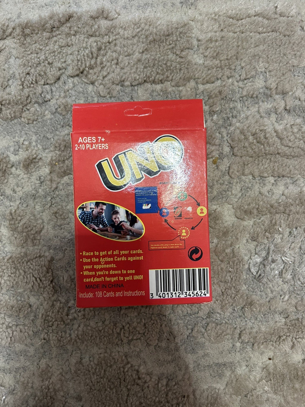 Uno Original and Uno Flip Card Games, Combo Pack of 2 - brand new - Huge stock
