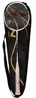 Li-Ning Axforce Blast Strung Professional Badminton Racket – 4U, White/Blue Sapp