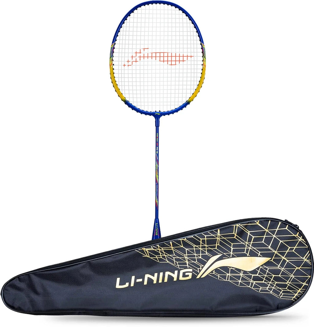 LI-NING Smash XP 70/80 IV Badminton Racket Strung Full Cover Multicolor NEW