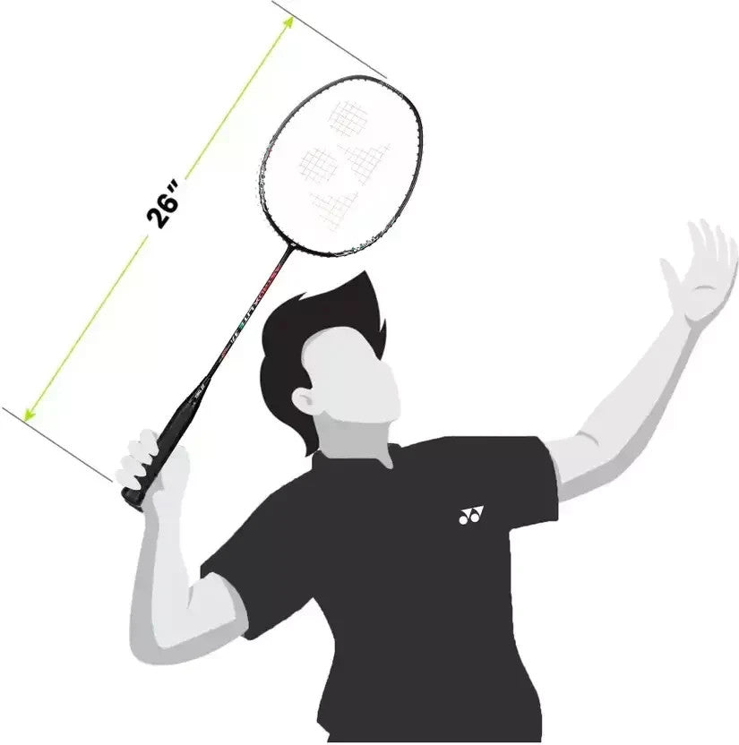 YONEX Astrox Lite 37i Black Strung Badminton Racquet (Pack of: 1, 77 g) | NEW |