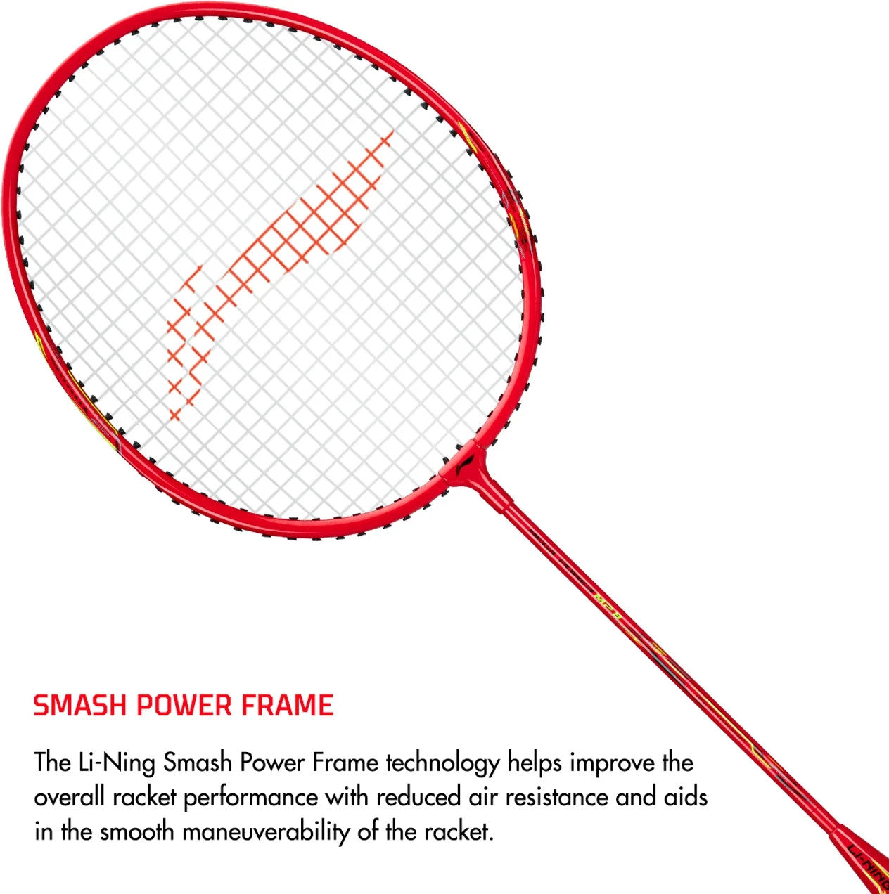 LI-NING Mega Power MP 8 - Pack of 1 Full Covers Multicolor Strung Badminton