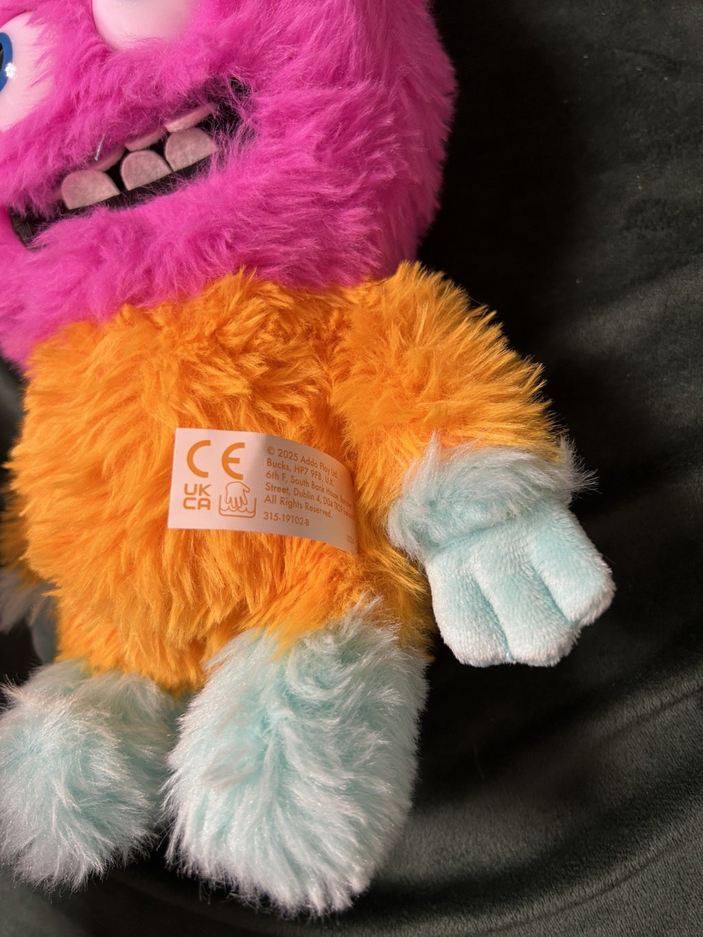 Ray TV Monster Plush Soft Cute Cuddly Fluffy Toy 26cm Gift | Quick and FREE POST