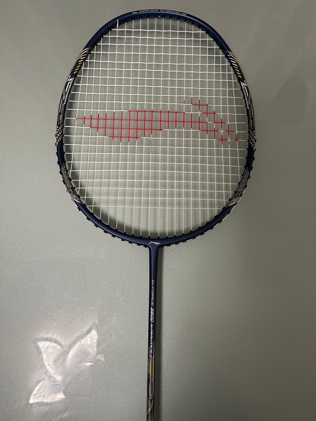 LI-NING G-Force 3900 II Superlite Blue/Green Badminton Racquet (Pack of 1) 5U G6