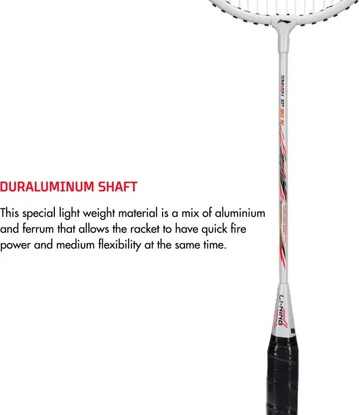 LI-NING Smash XP 90 IV Badminton Racquet | Set of 2 | G5 |  Duralumin Shaft NEW