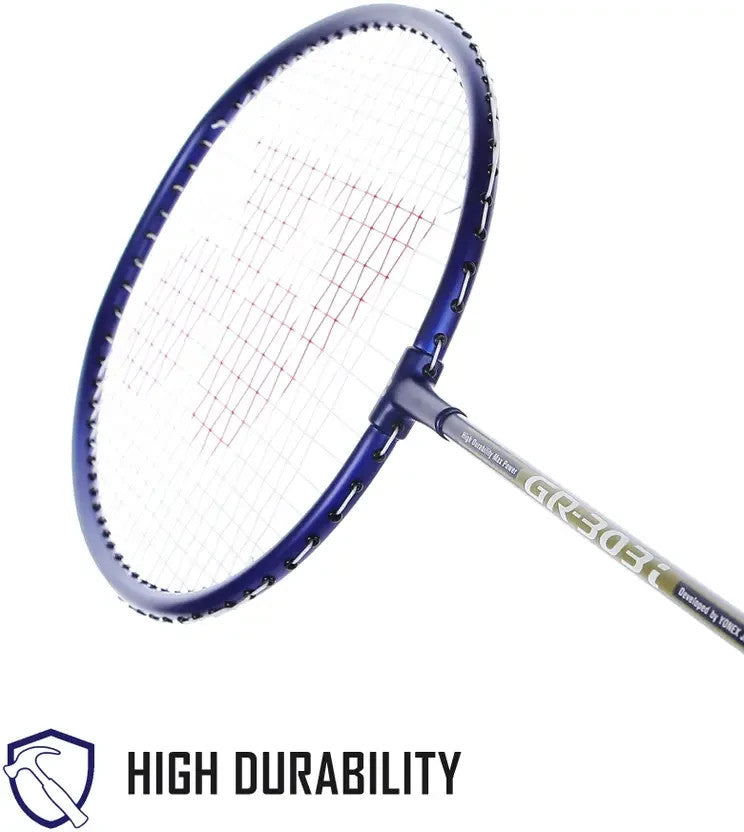 YONEX GR303i Blue Strung Badminton Racquet (Pack of 1) | Quick Dispatch | Strung