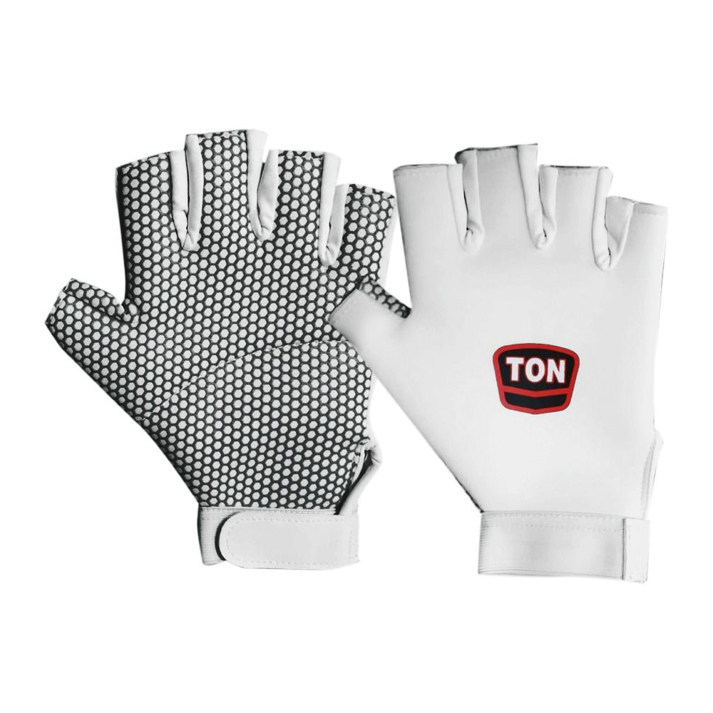 Cricket Fielding Gloves | TON SS | White&Black | Accessories | Pair | Premium