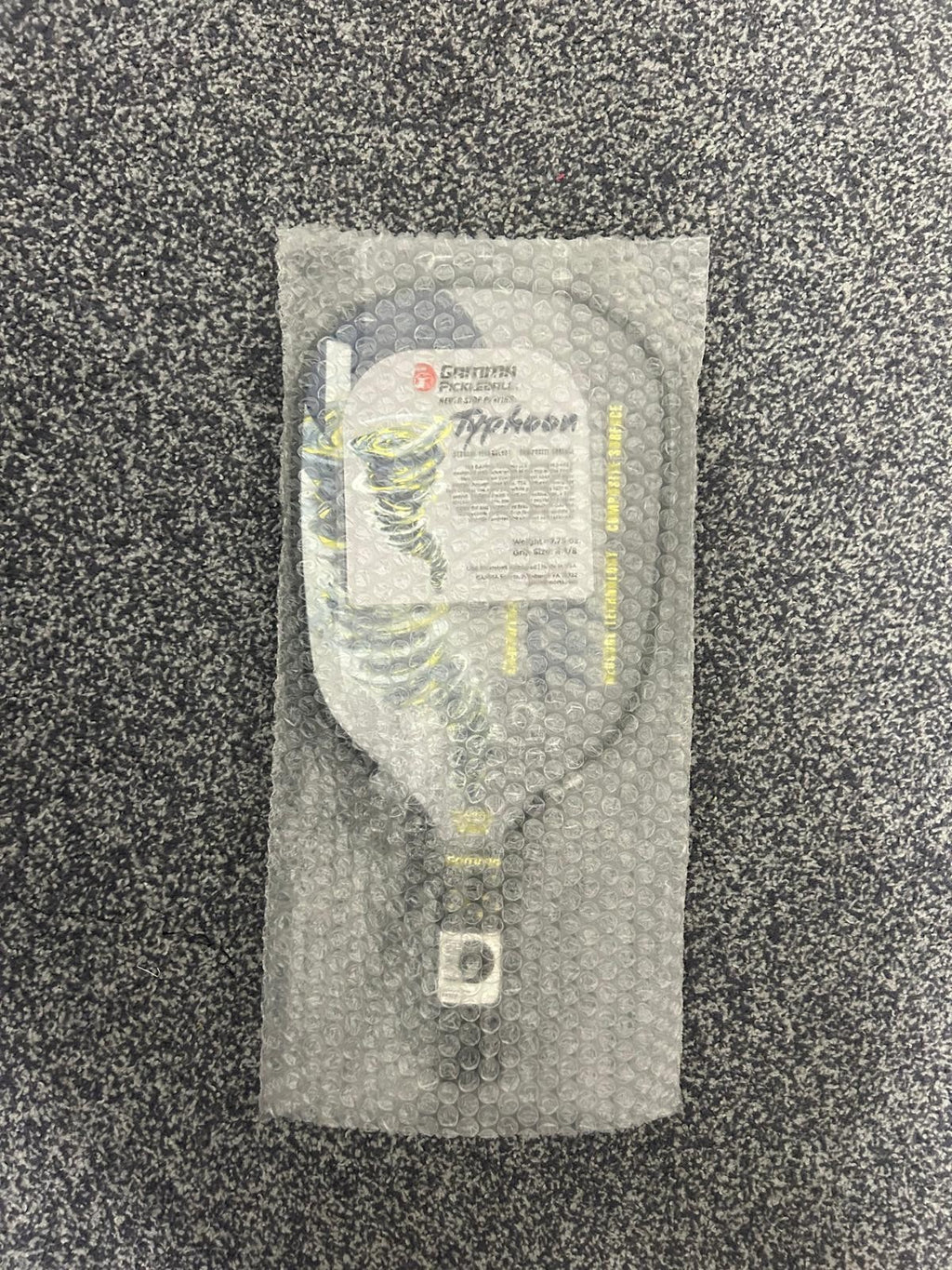 GAMMA Typhoon Pickleball Paddle - optional GAMMA Pickleball Paddle Cover
