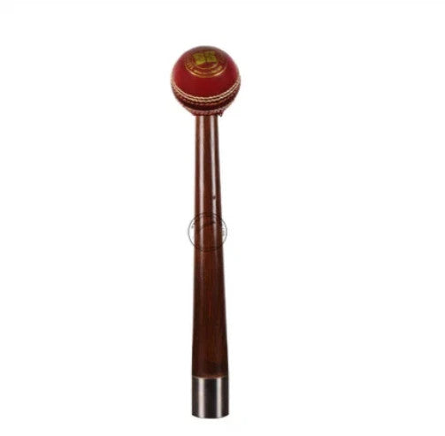 SS TON Cricket Bat Mallet Knocker with ball & Grip Cone Set Rounded Wooden Head