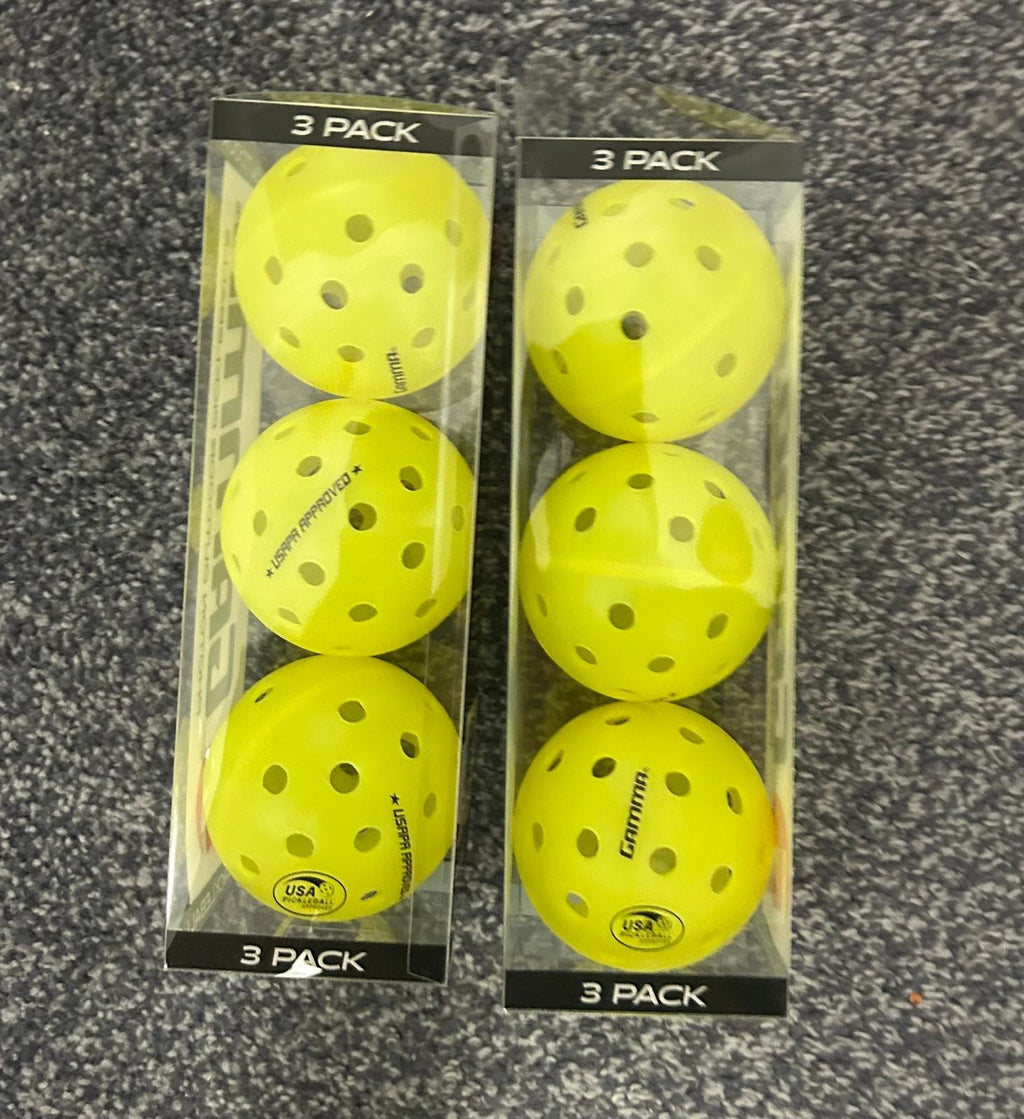 GAMMA Photon Outdoor Pickleball Balls 3 Pack